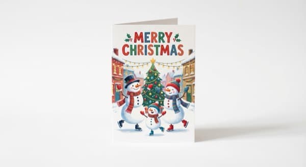 Christmas card design
